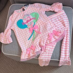 Rare Editions Birthday Outfit Size 24M